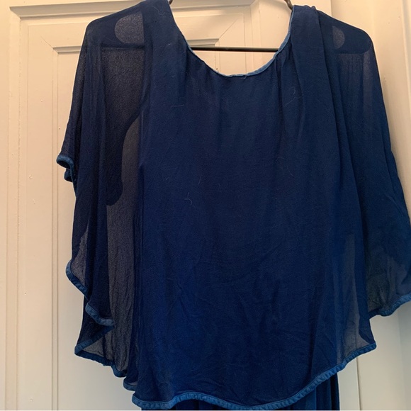 Holy Clothing Juliette maxi (M) - Navy Blue - Picture 4 of 6